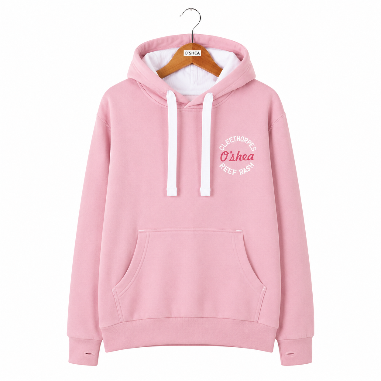 Cleethorpes- New Pink - Hoodie Beach Lover