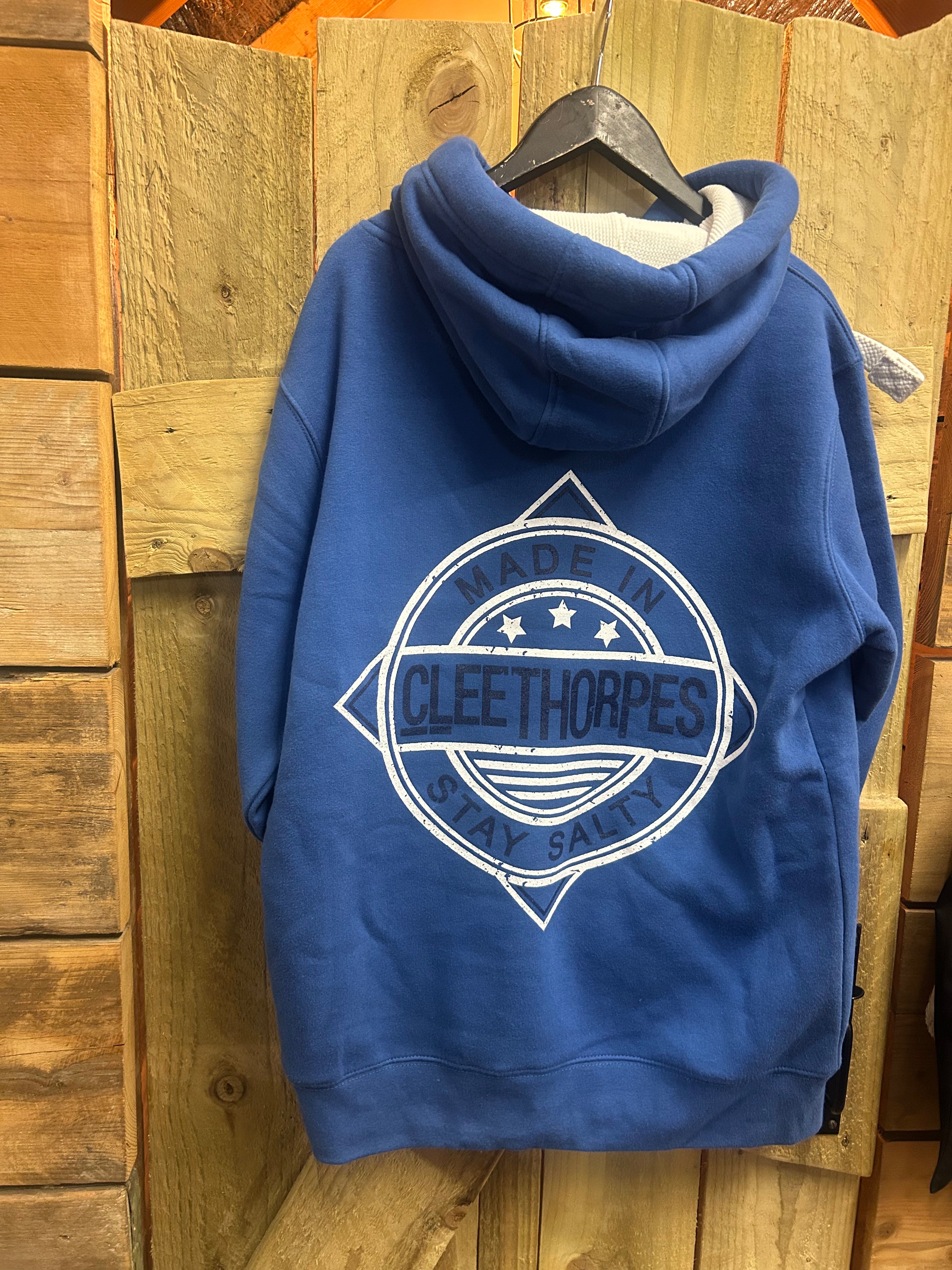 Cleethorpes Royal Zip Hoodie- stay salty -