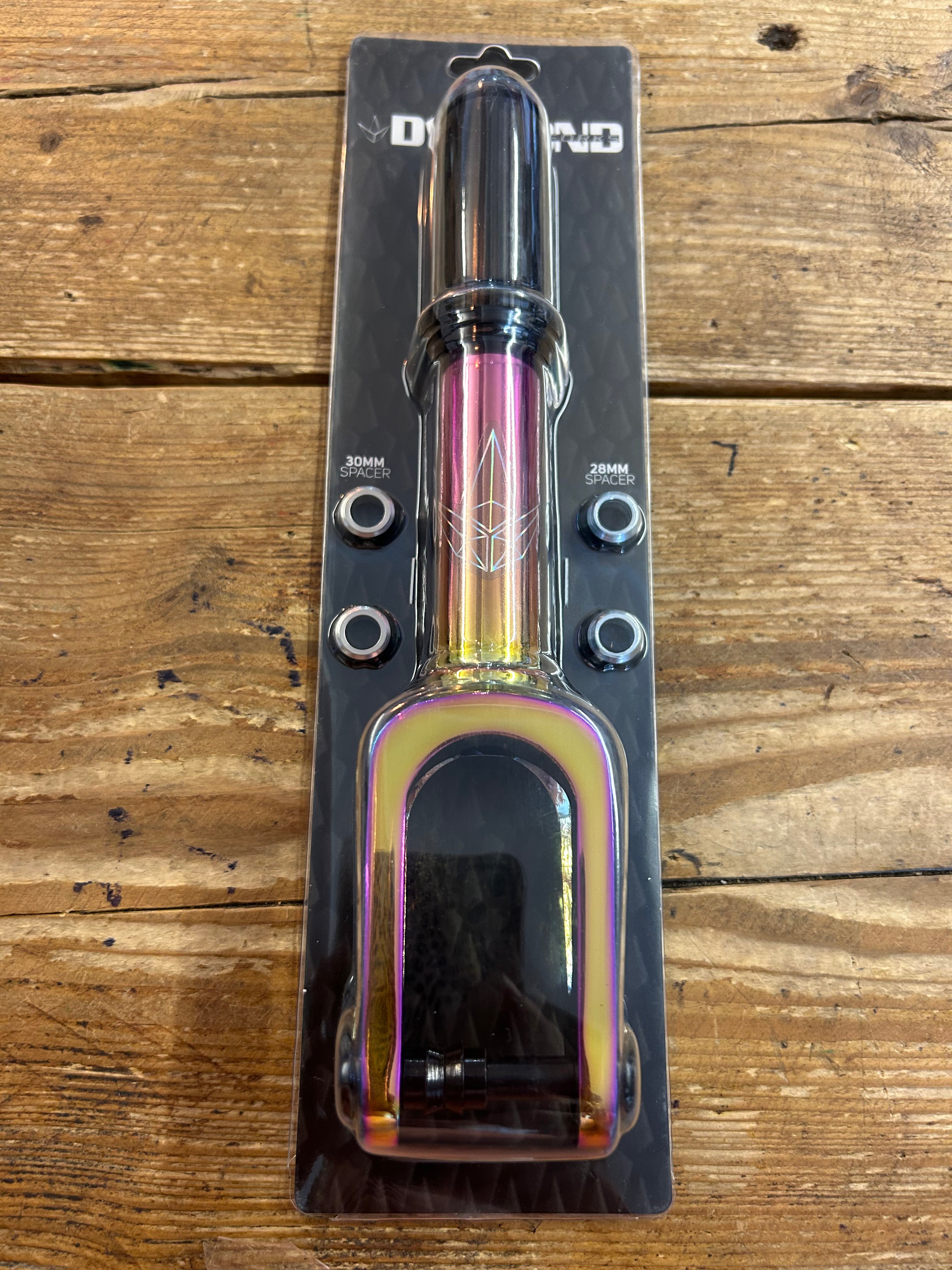 BLUNT DIAMOND FORKS - oil slick