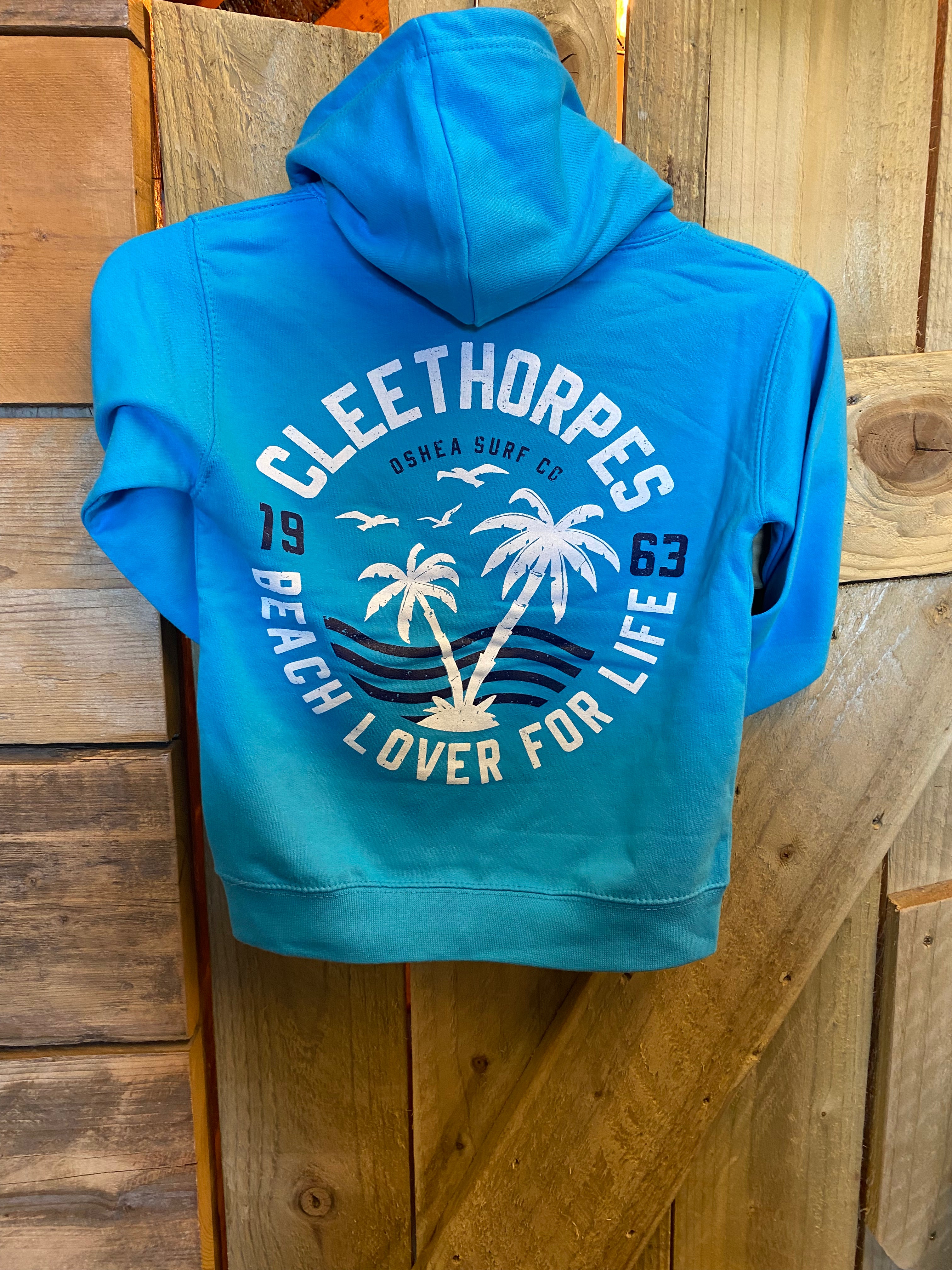 CLEETHORPES kids surf blue -beach lover -