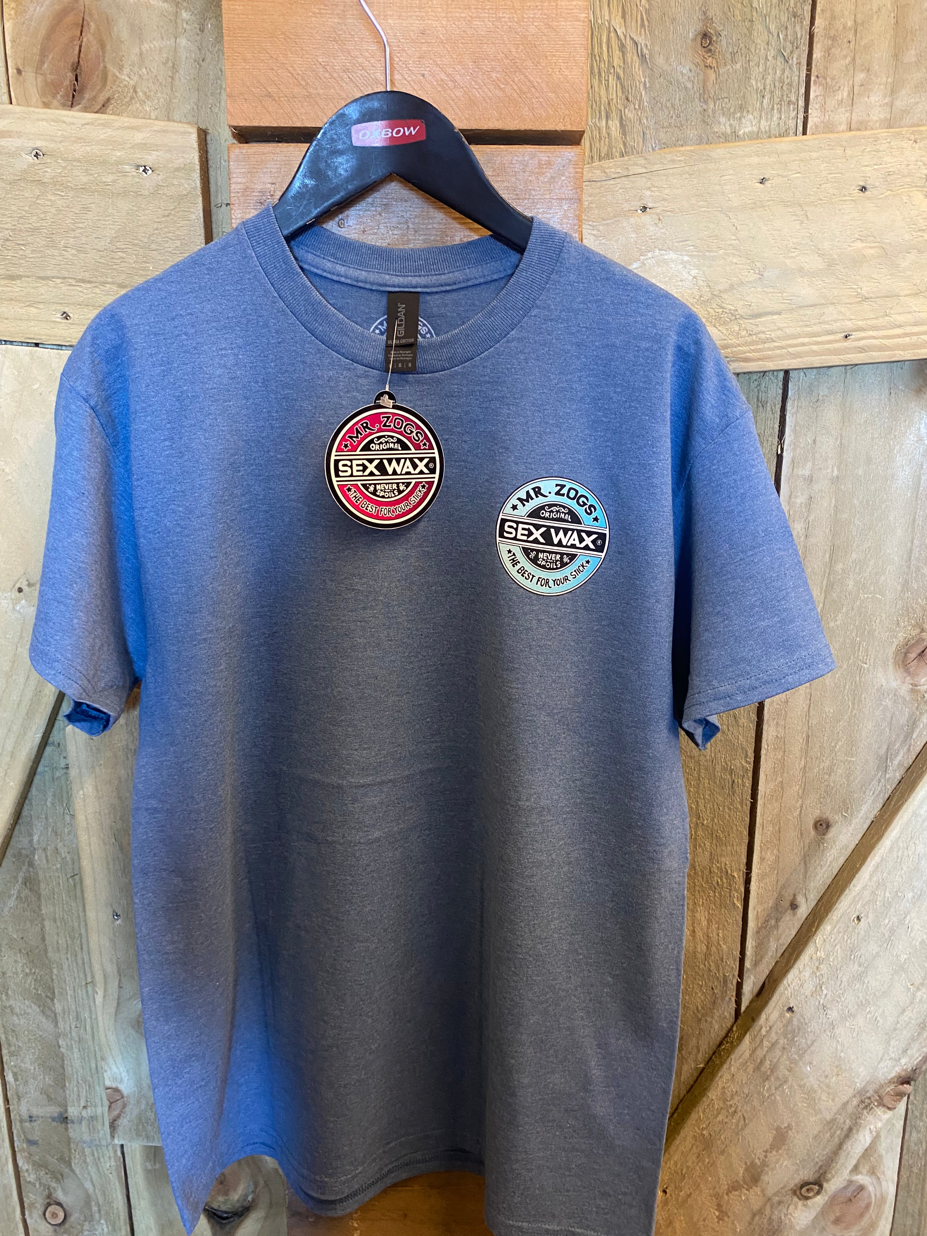 Sexwax t-shirt - The fade - Indigo Heather