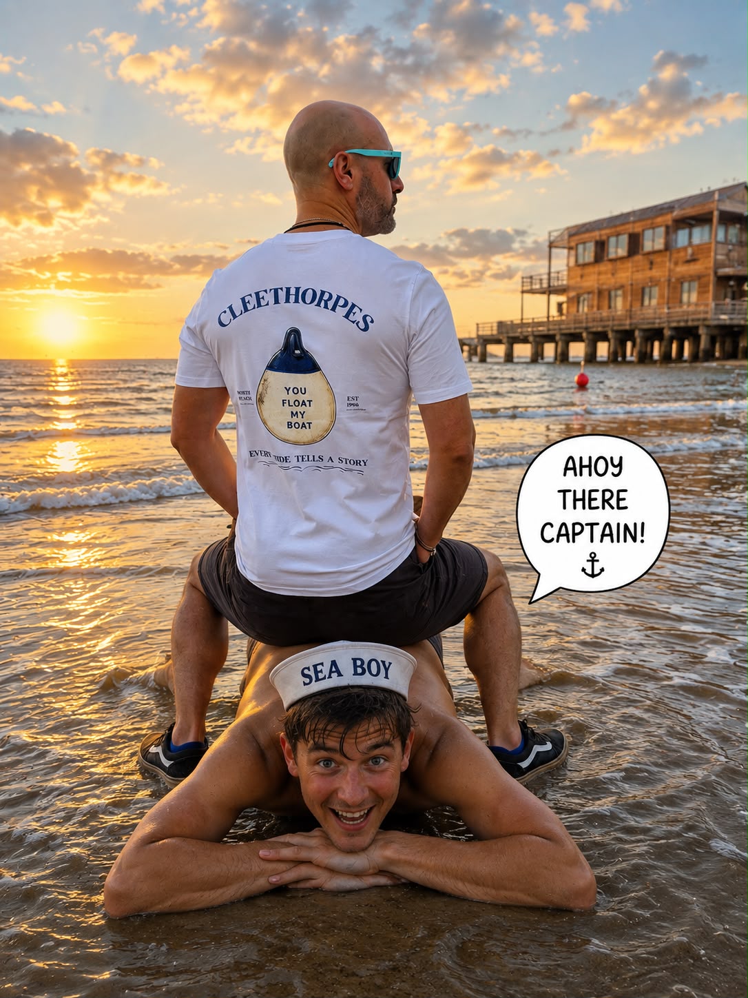 Cleethorpes -FLOAT MY BOAT - t-shirt