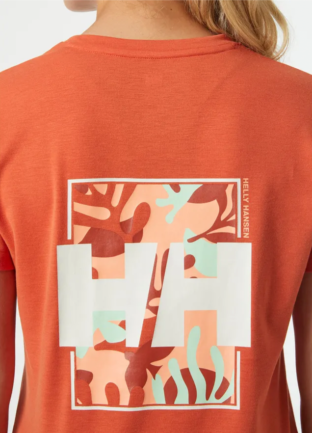 Helly Hansen Womens Skog Recycled Graphic T-Shirt