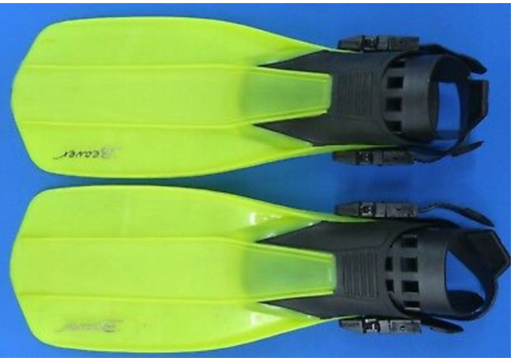 Beaver Velocity Open Heel Fins- Med/Lge