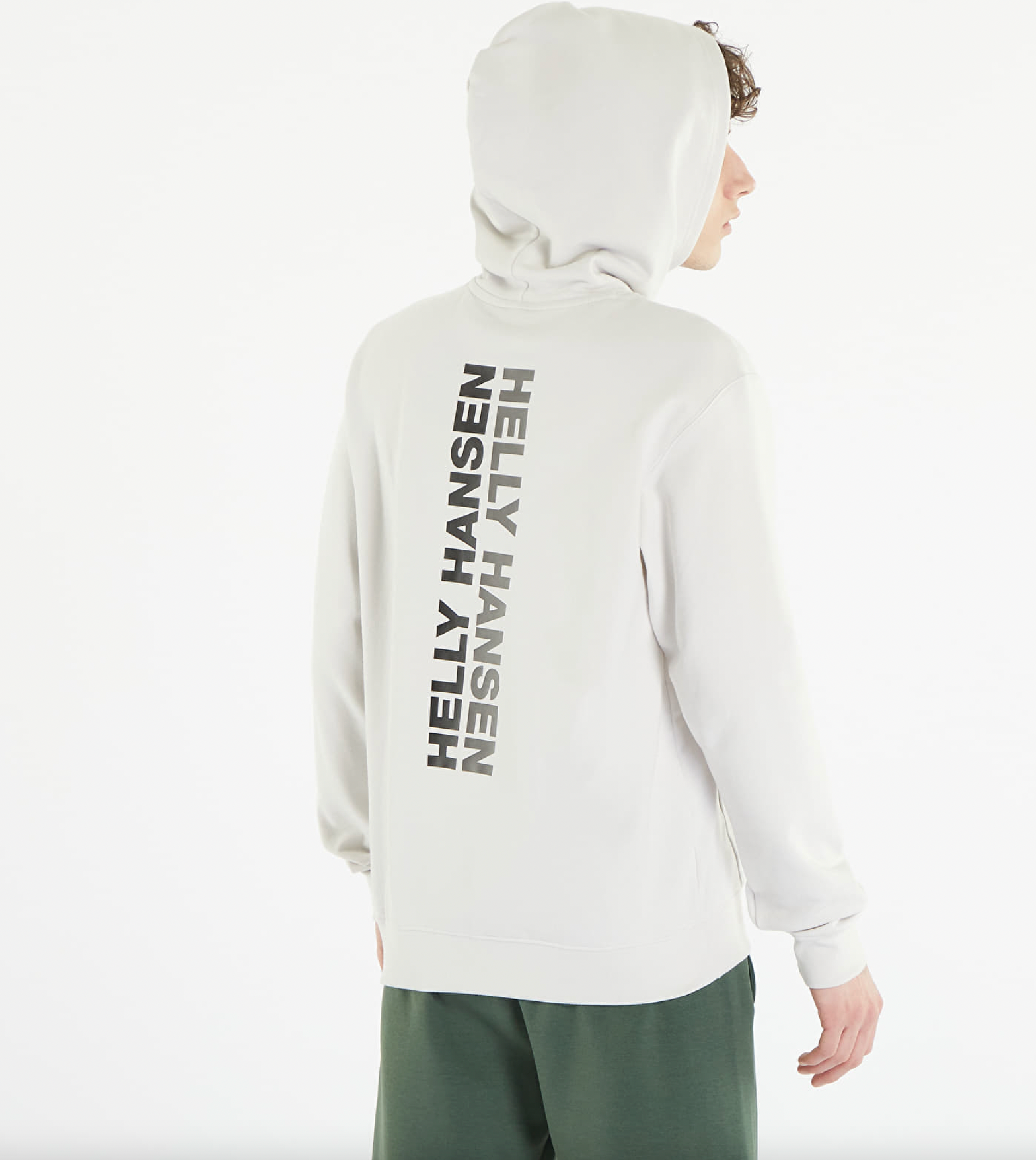 Helly Hansen Core Graphic Sweat Hoodie- Nimbus
