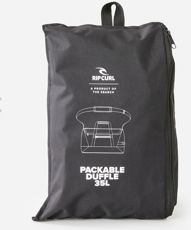 Rip Curl Packable Duffle 35L Midnight Travel Bag