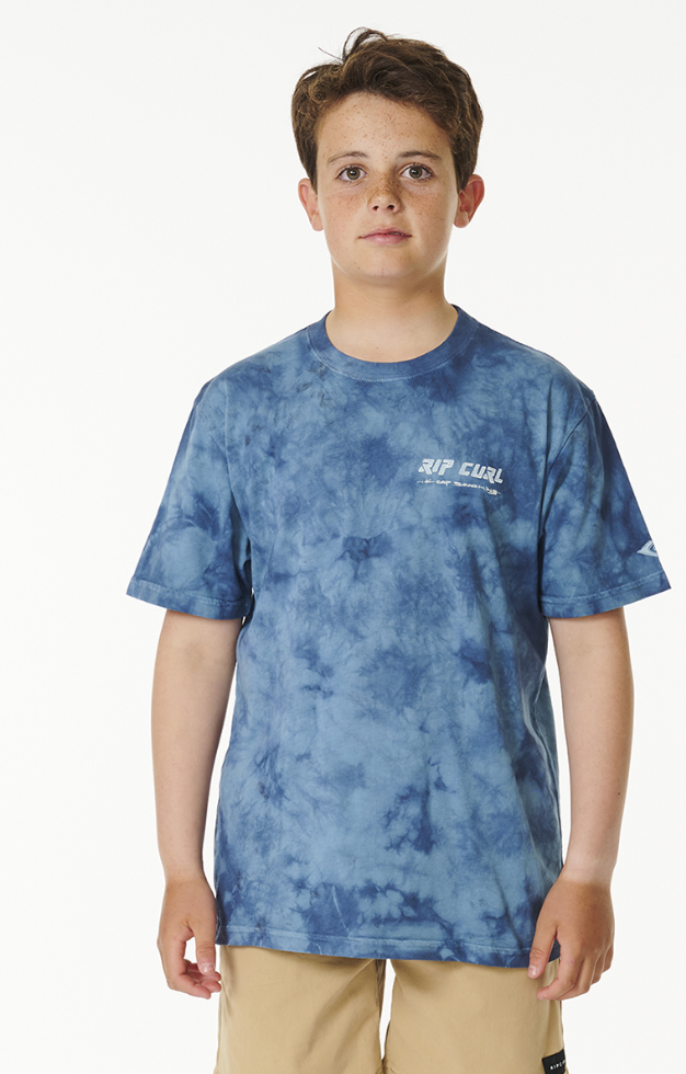 Rip Curl Pure Surf Tie Dye Short Sleeve Tee Boy