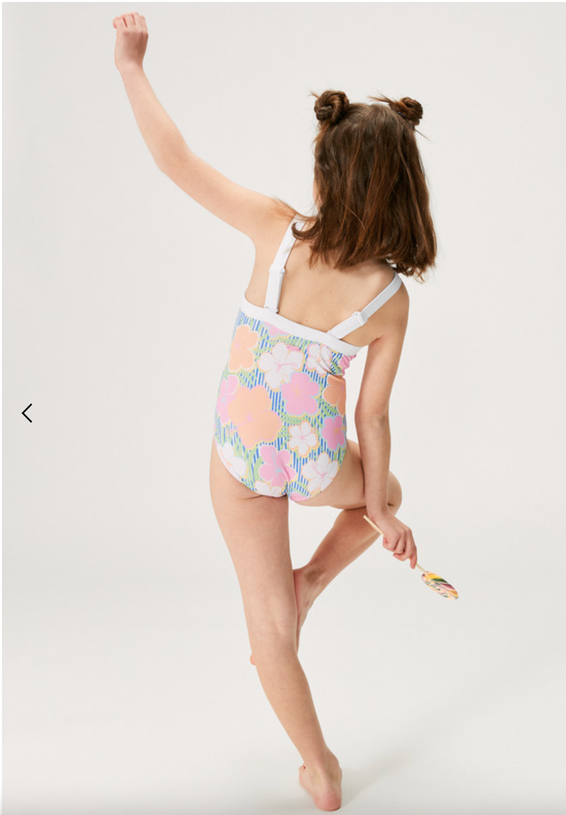 Roxy Tiny Flower - One-Piece Swimsuit For Girls 2-7