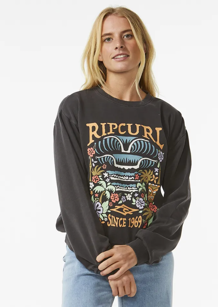 Rip Curl Tiki Tropic Relaxed Crew Fleece