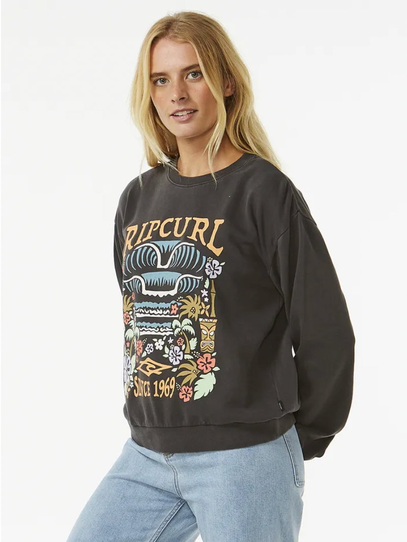 Rip Curl Tiki Tropic Relaxed Crew Fleece