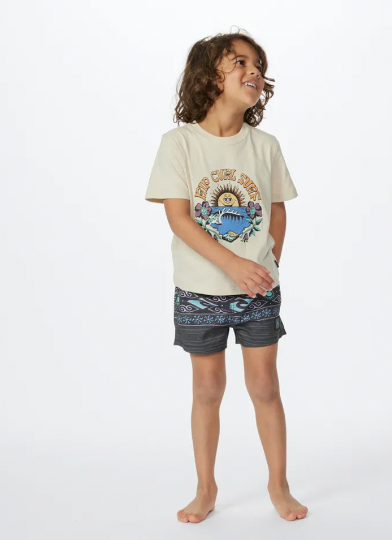 Rip Curl Mystic Waves Art Short Sleeve Tee Boy