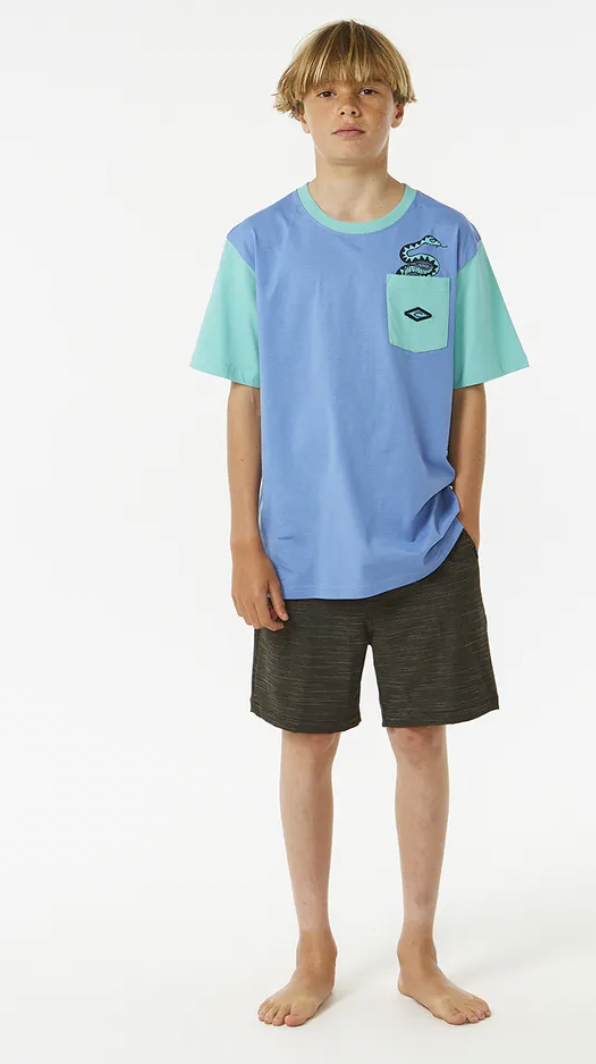 Rip Curl Lost Islands Pocket Short Sleeve Tee Boy