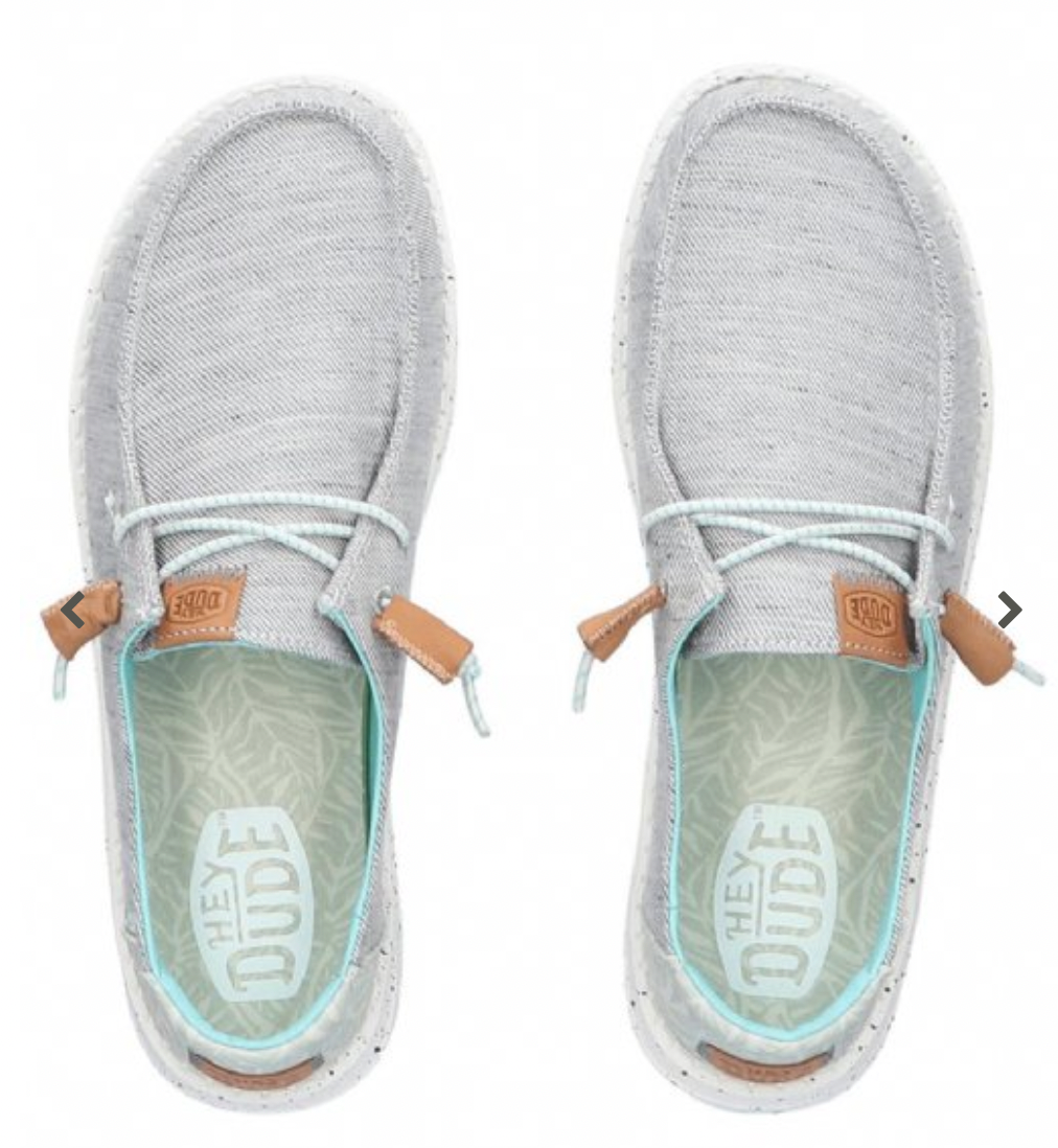 Heydude - Wendy Heathered Slub Tropical Grey