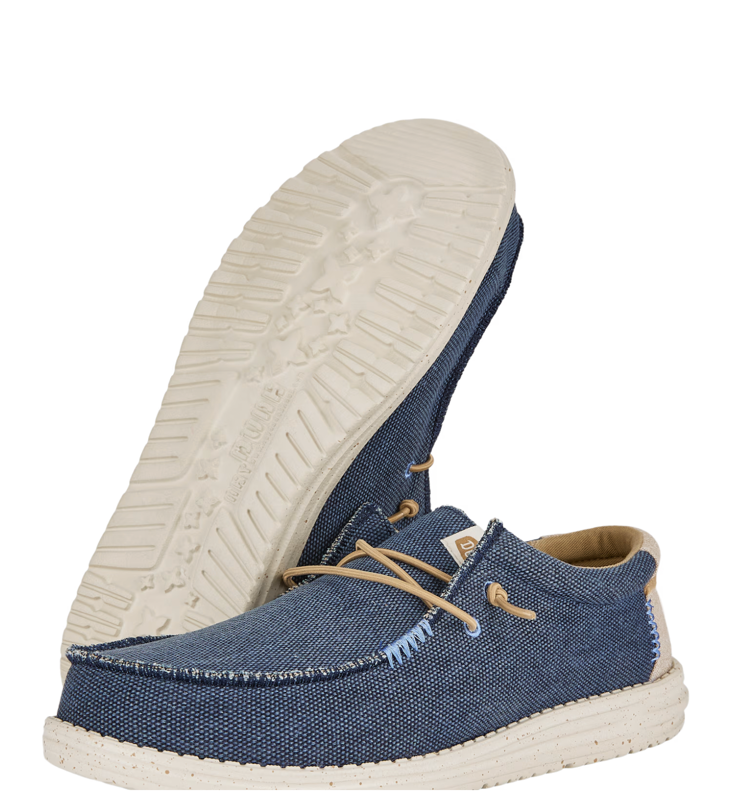 Heydude Wally Coastline Jute-Navy- ==CLEAR ===