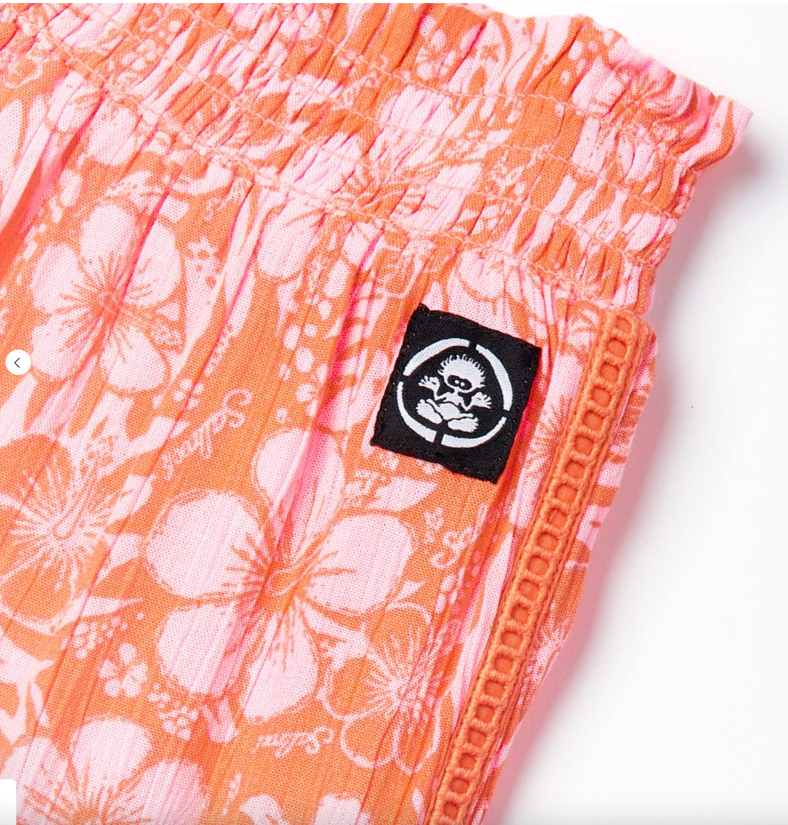 Saltrock Lottie Hibiscus - Kids Trousers - Orange/Pink