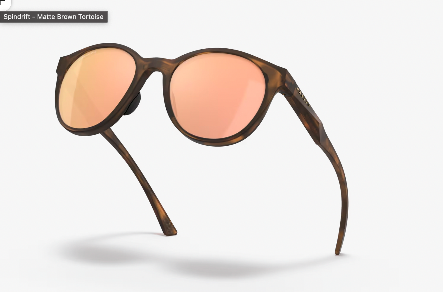 Oakley Prizm Rose Gold Lenses, Matte Brown Tortoise Frame