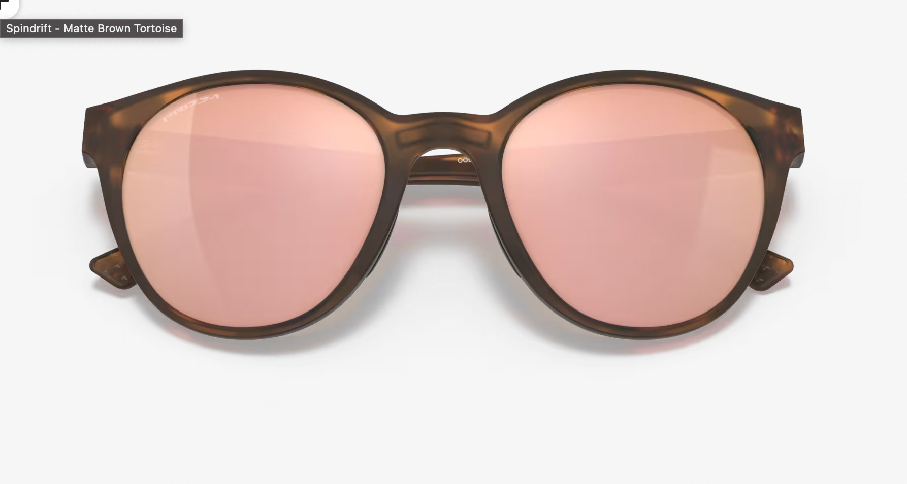 Oakley Prizm Rose Gold Lenses, Matte Brown Tortoise Frame