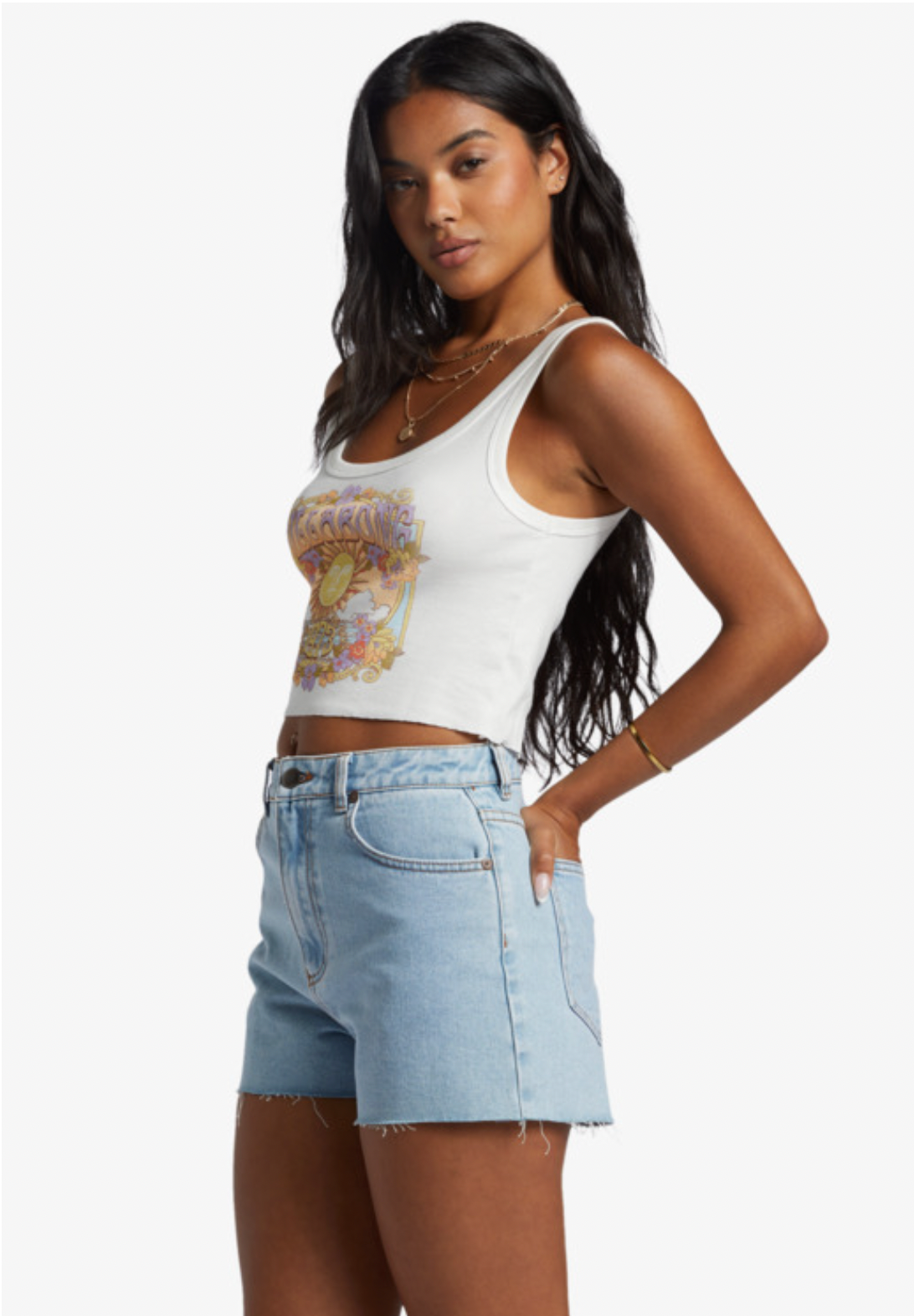 Billabong High Tides - Denim Shorts For Women