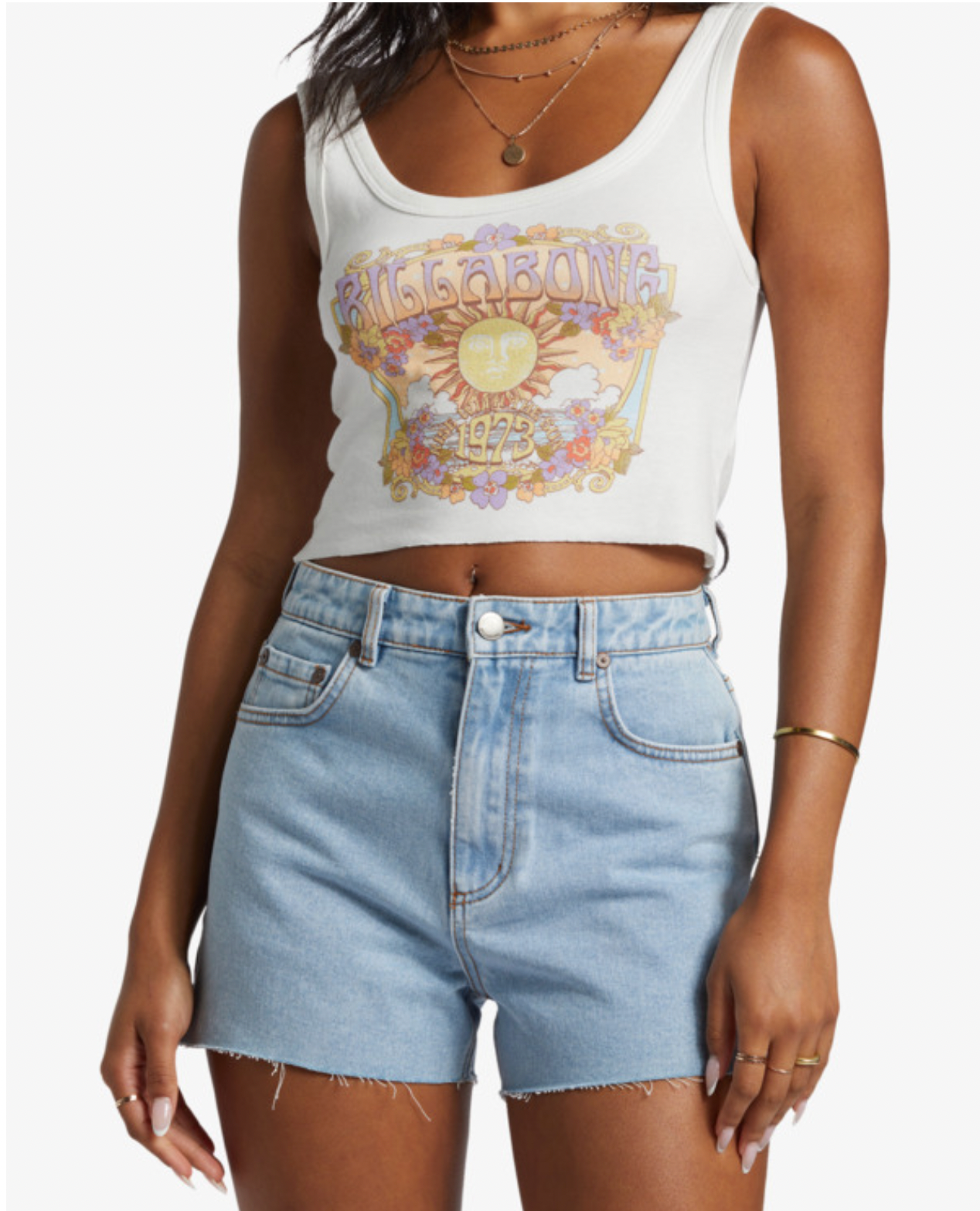Billabong High Tides - Denim Shorts For Women