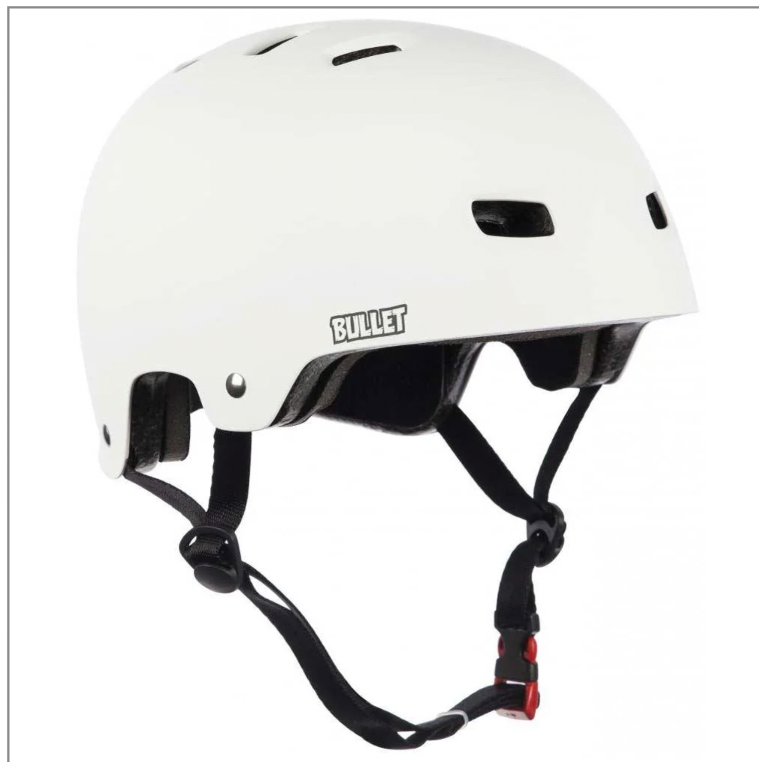Bullet Deluxe Helmet -Matt White