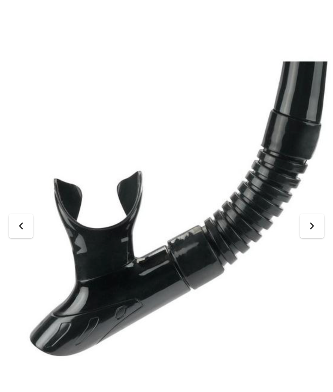 Osprey Adult Single Lens Mask And Snorkel Set - Black