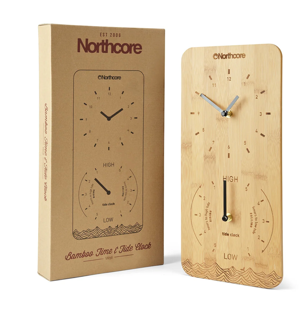 Northcore Bamboo Wall Clock
