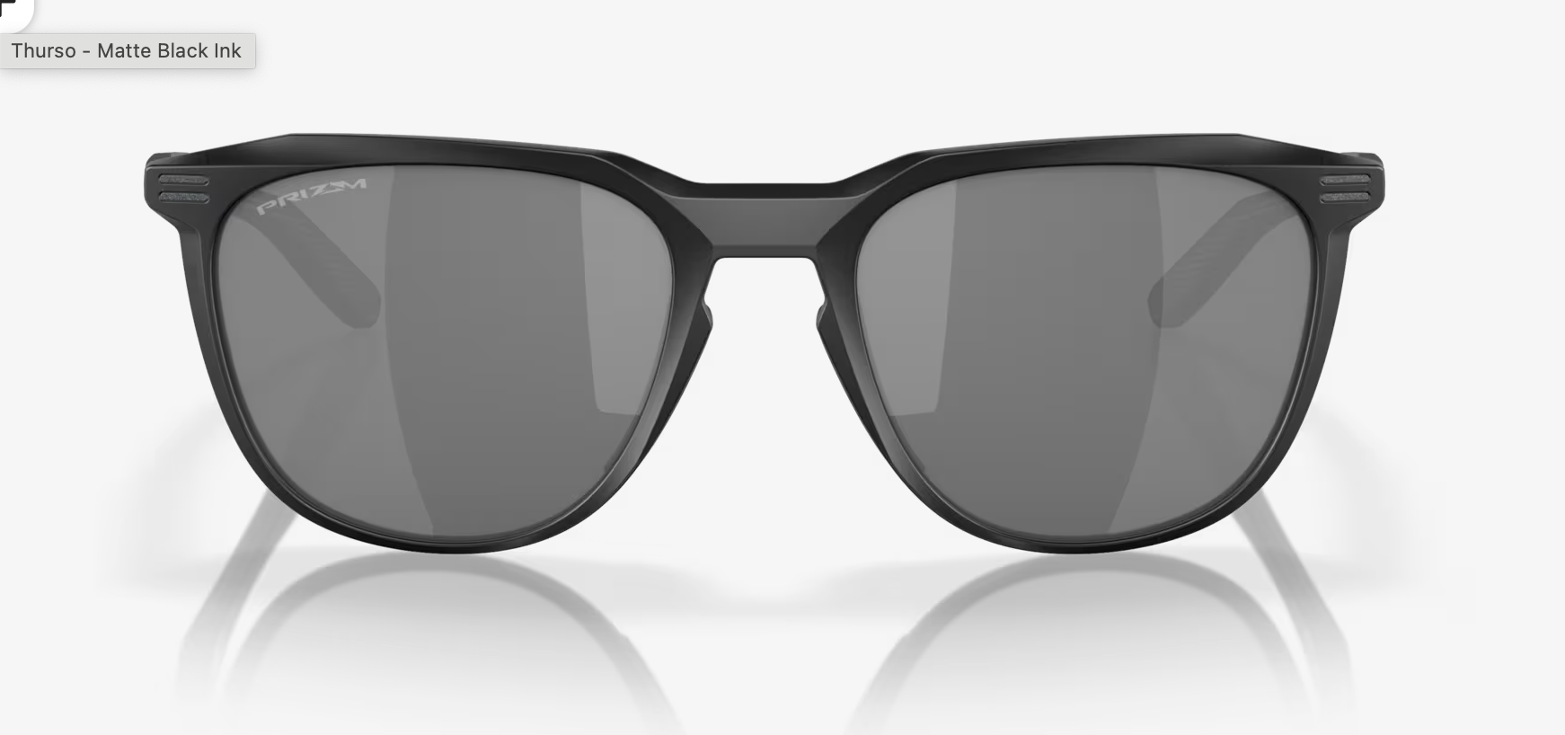 Oakley Thurso Colors -Prizm Black Lenses, Matte Black Ink Frame