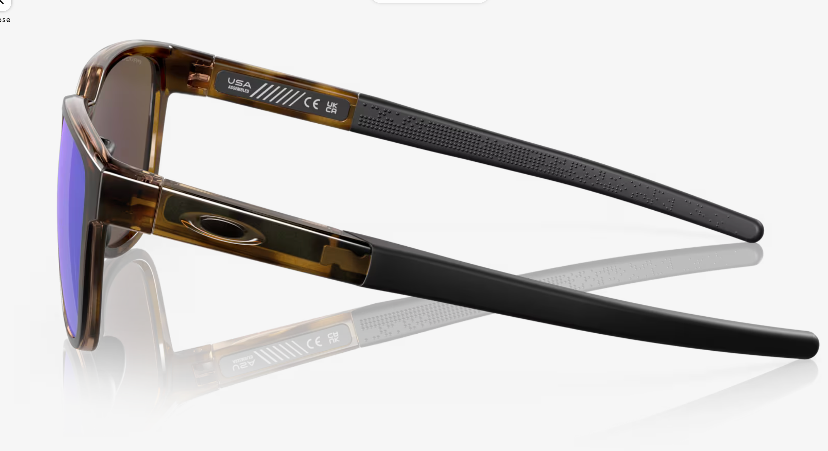 Oakley Actuator - Prizm Sapphire Polarized Lenses, Brown Tortoise Frame