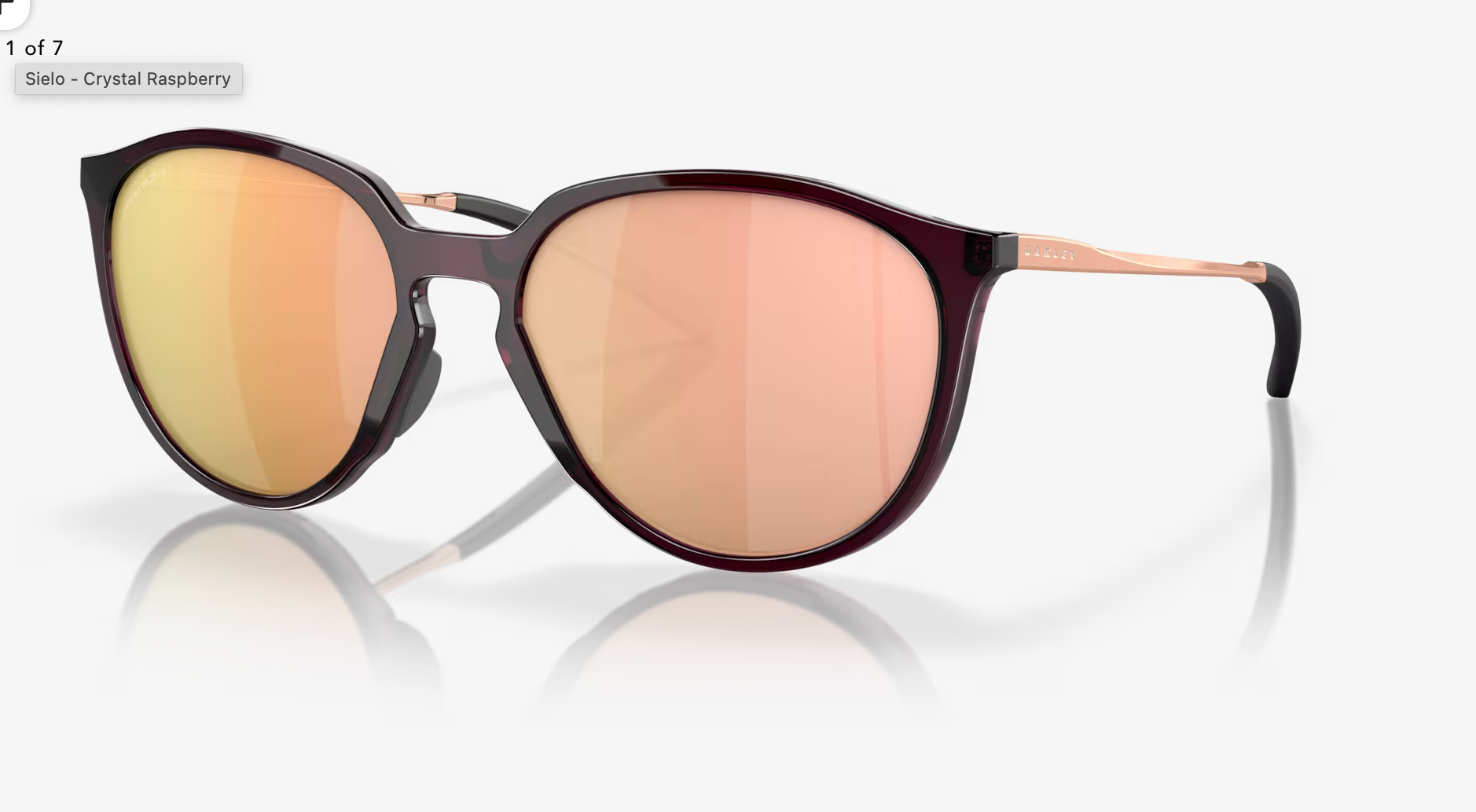 Oakley Sielo - Prizm Rose Gold Lenses, Crystal Raspberry Frame