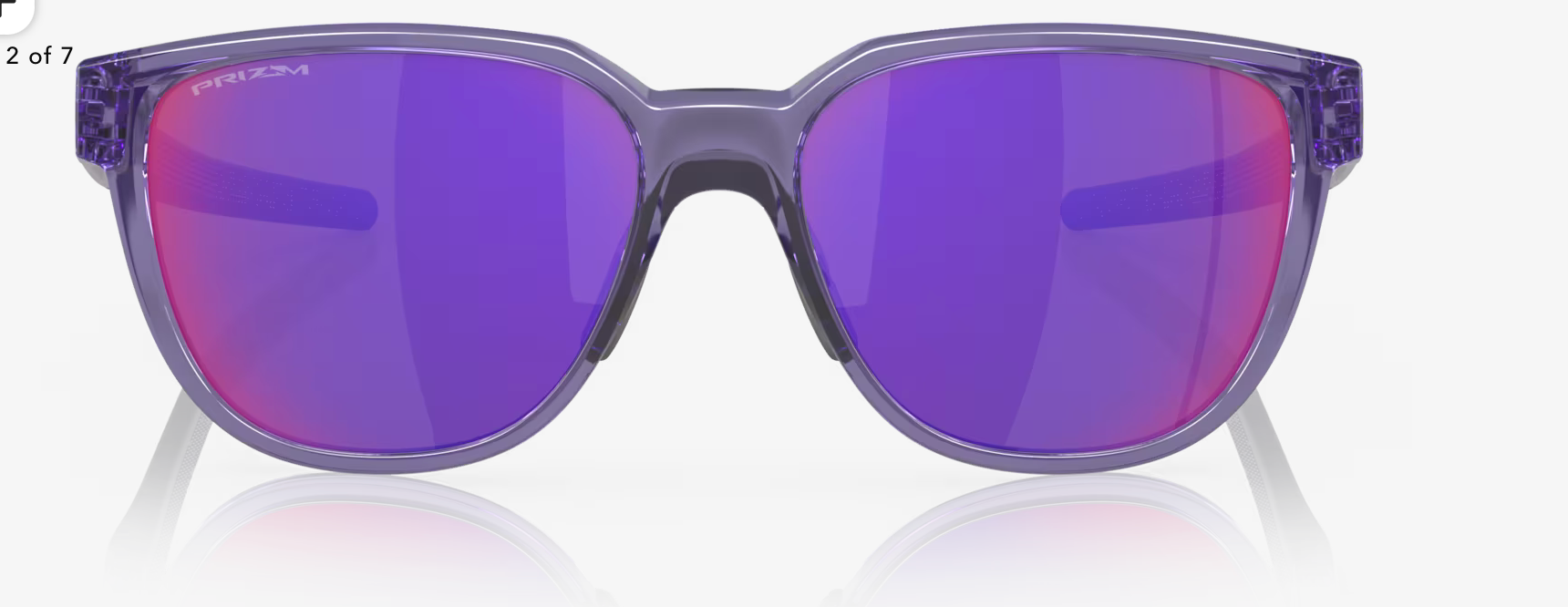 Oakley Actuator - Prizm Road Lenses, Transparent Lilac Frame