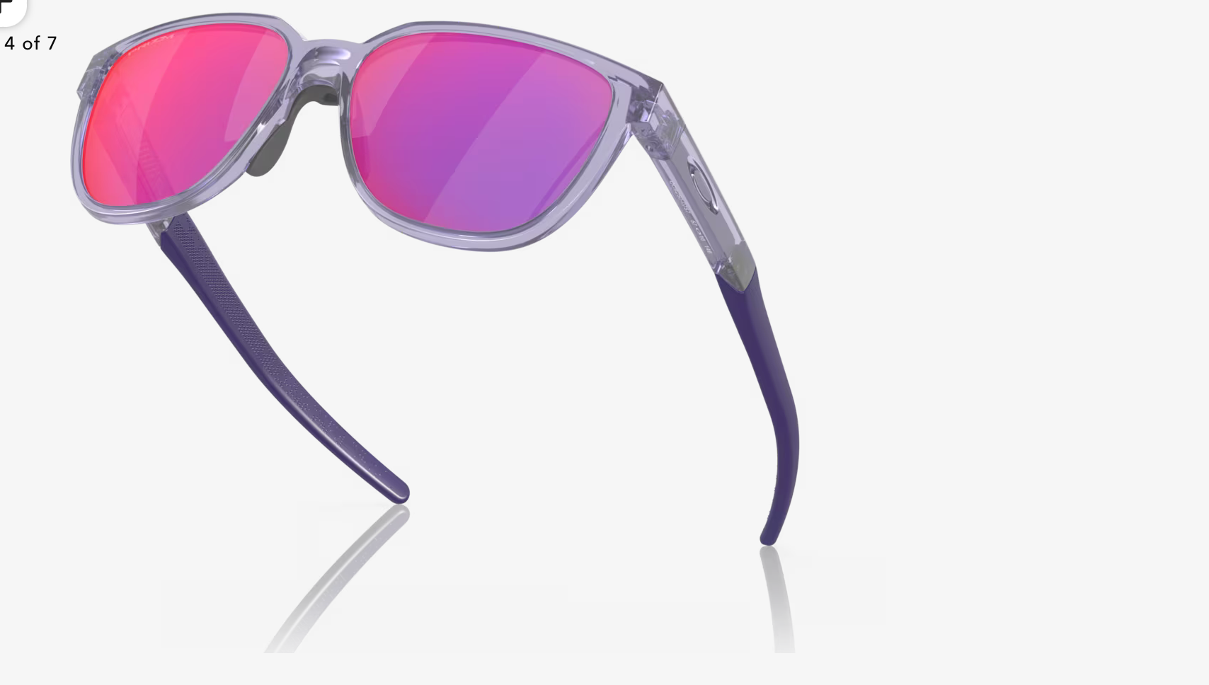 Oakley Actuator - Prizm Road Lenses, Transparent Lilac Frame