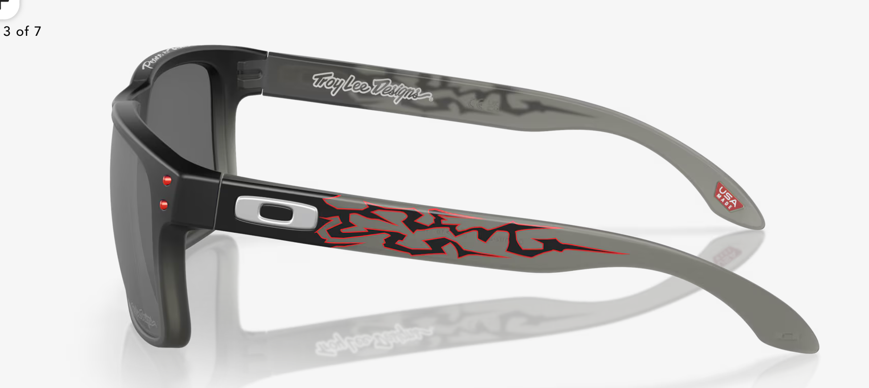 Oakley - Prizm Black Lenses, Troy Lee Designs Black Fade Frameholbrook™ Troy Lee Designs Series