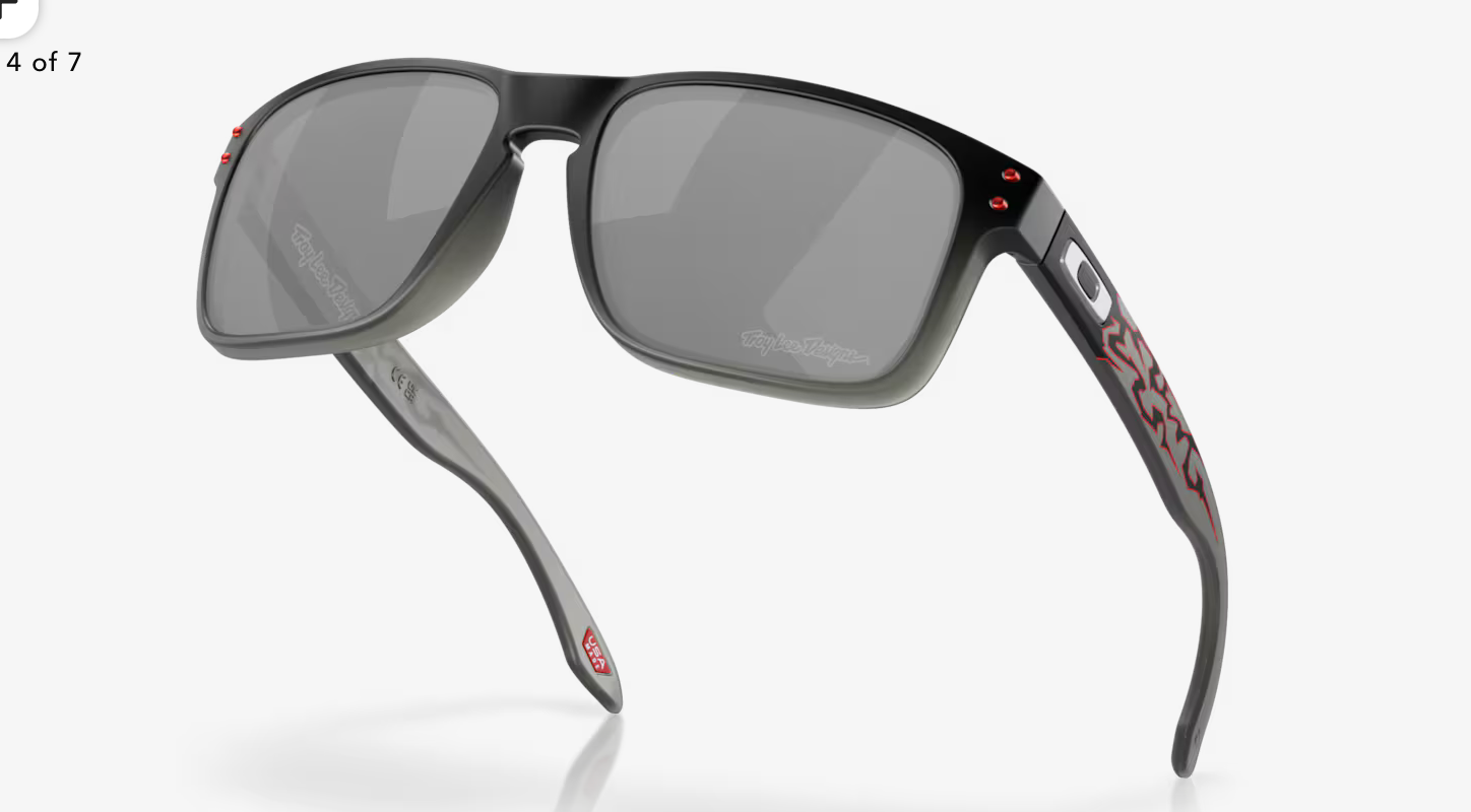 Oakley - Prizm Black Lenses, Troy Lee Designs Black Fade Frameholbrook™ Troy Lee Designs Series