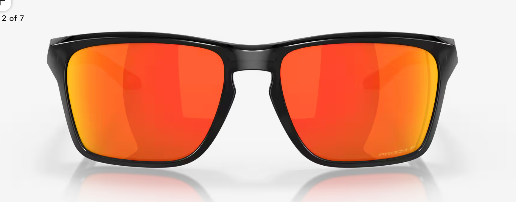 Oakley -Sylas - Prizm Ruby Polarized Lenses, Black Ink Frame