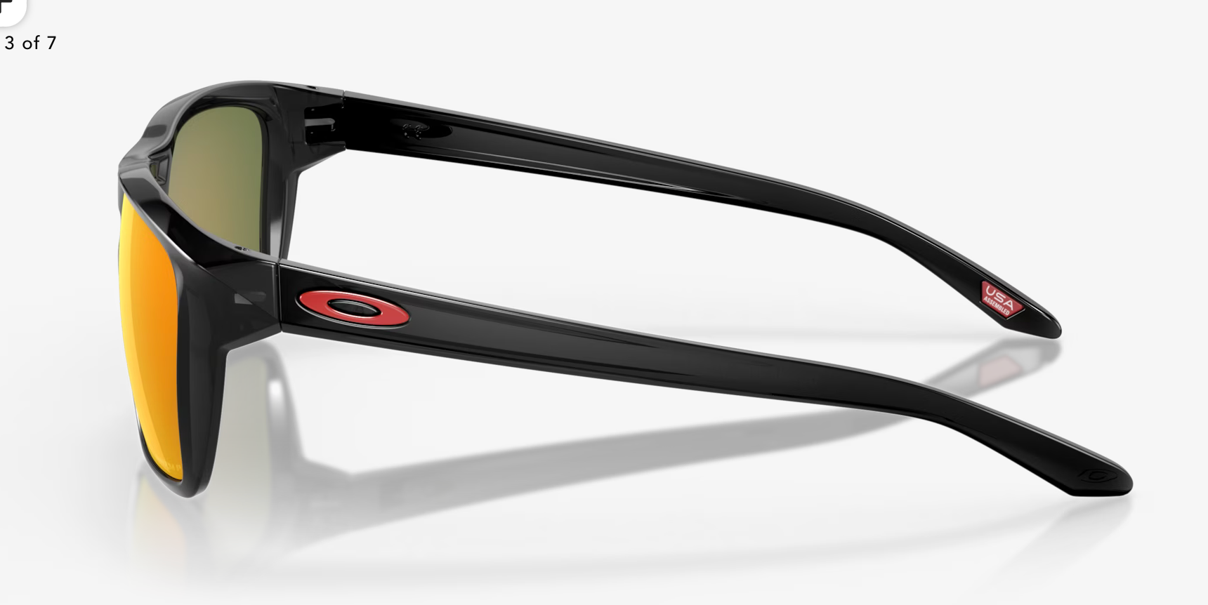 Oakley -Sylas - Prizm Ruby Polarized Lenses, Black Ink Frame