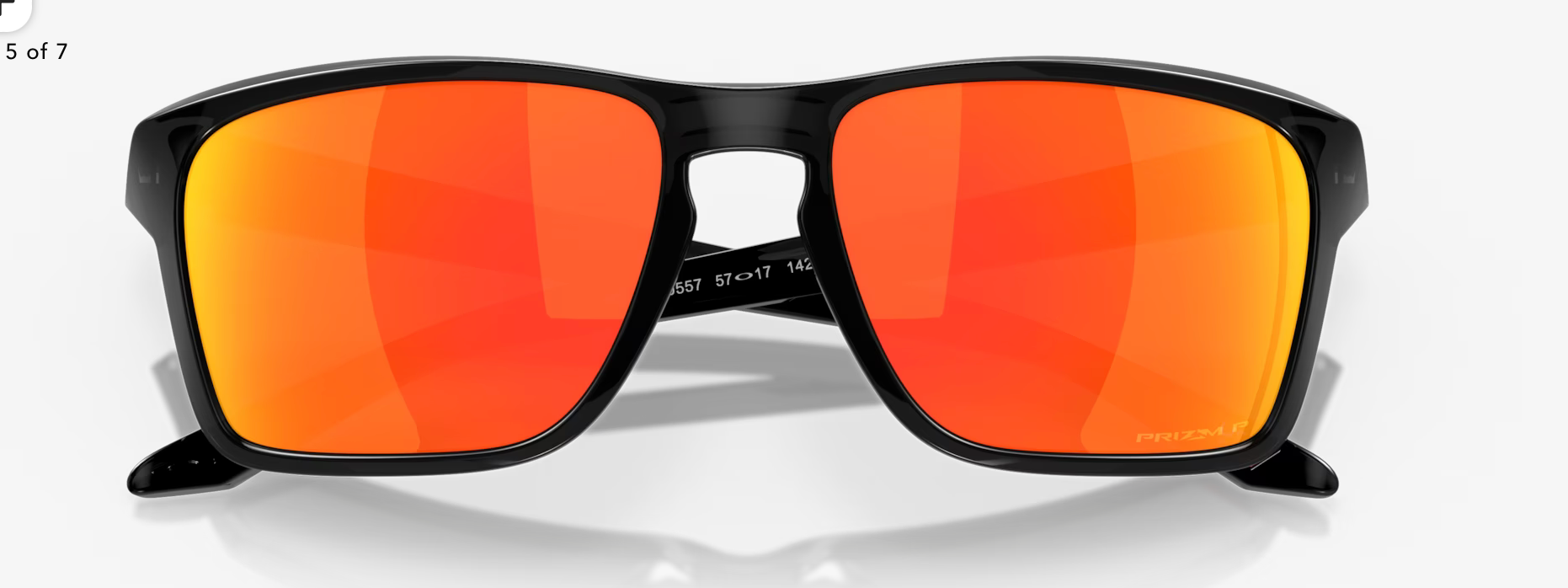 Oakley -Sylas - Prizm Ruby Polarized Lenses, Black Ink Frame