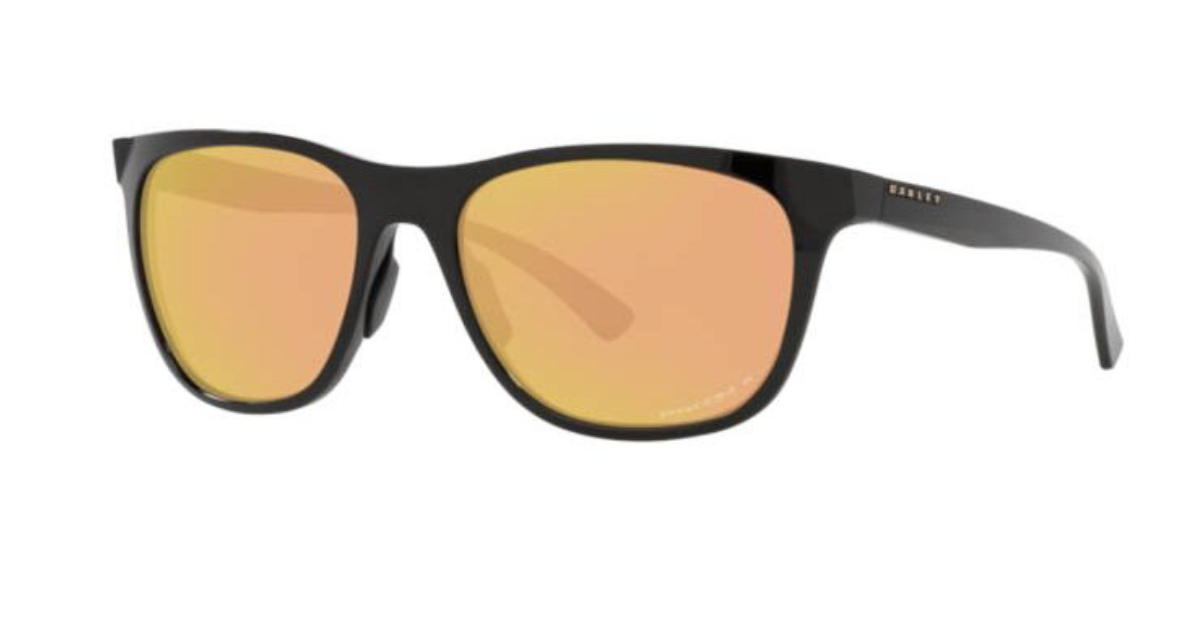 Oakley Leadline Polished Black - Prizm Rose Gold Polarised