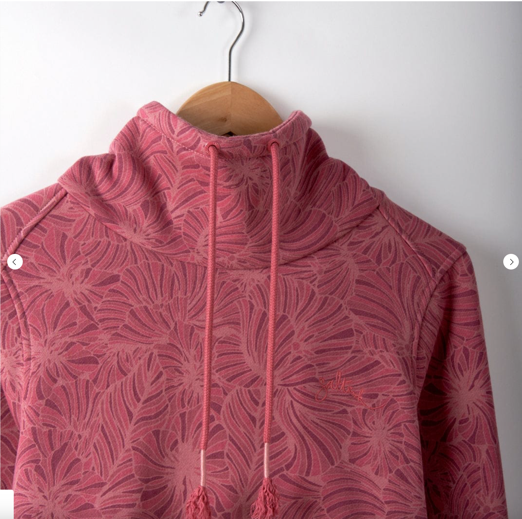Saltrock Harper - Womens All Over Print Longline Pop Sweat - Pink===SALE===