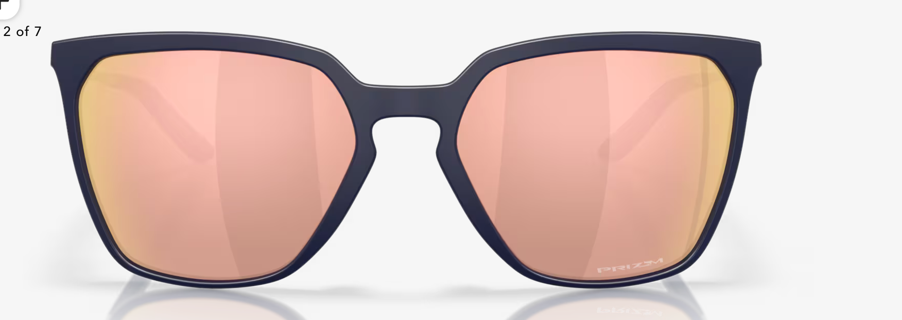 Oakley Mikaela Shiffrin Signature Series Sielo Sq Prizm Rose Gold Lenses, Matte Navy Frame