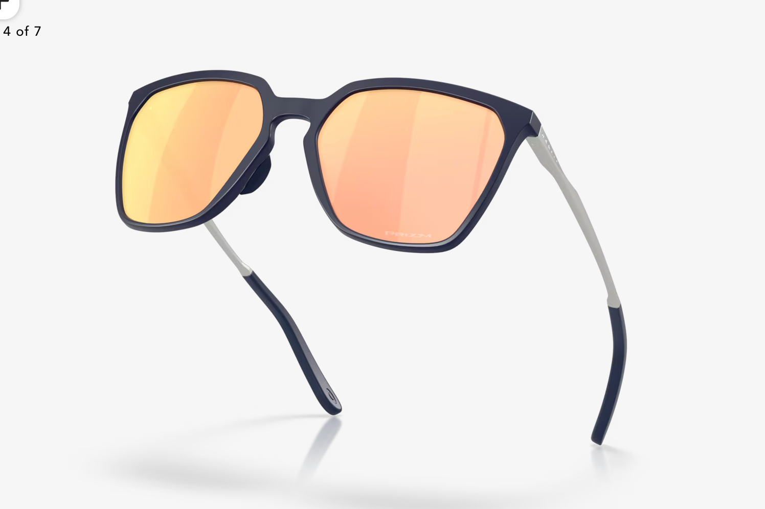 Oakley Mikaela Shiffrin Signature Series Sielo Sq Prizm Rose Gold Lenses, Matte Navy Frame