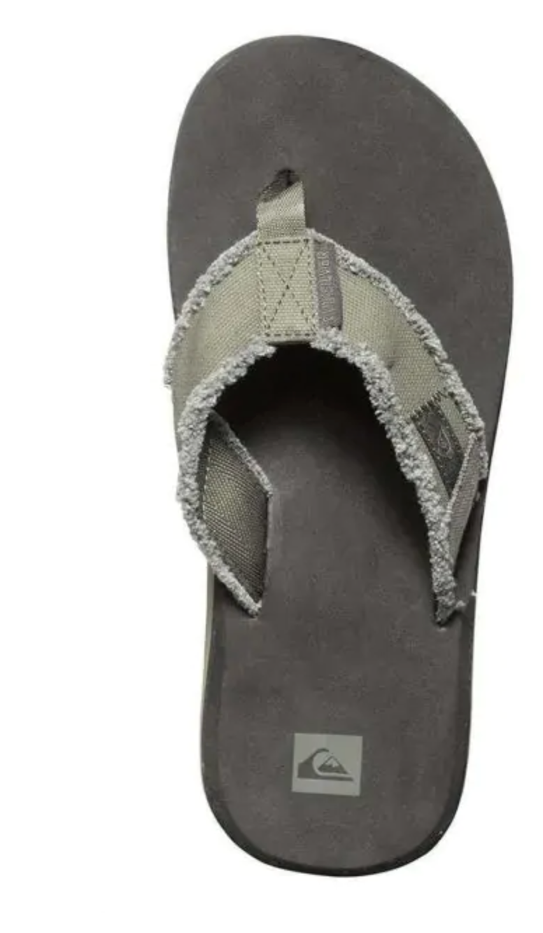 Quiksilver Monkey Abyss Sandals Green/Blk/Brown