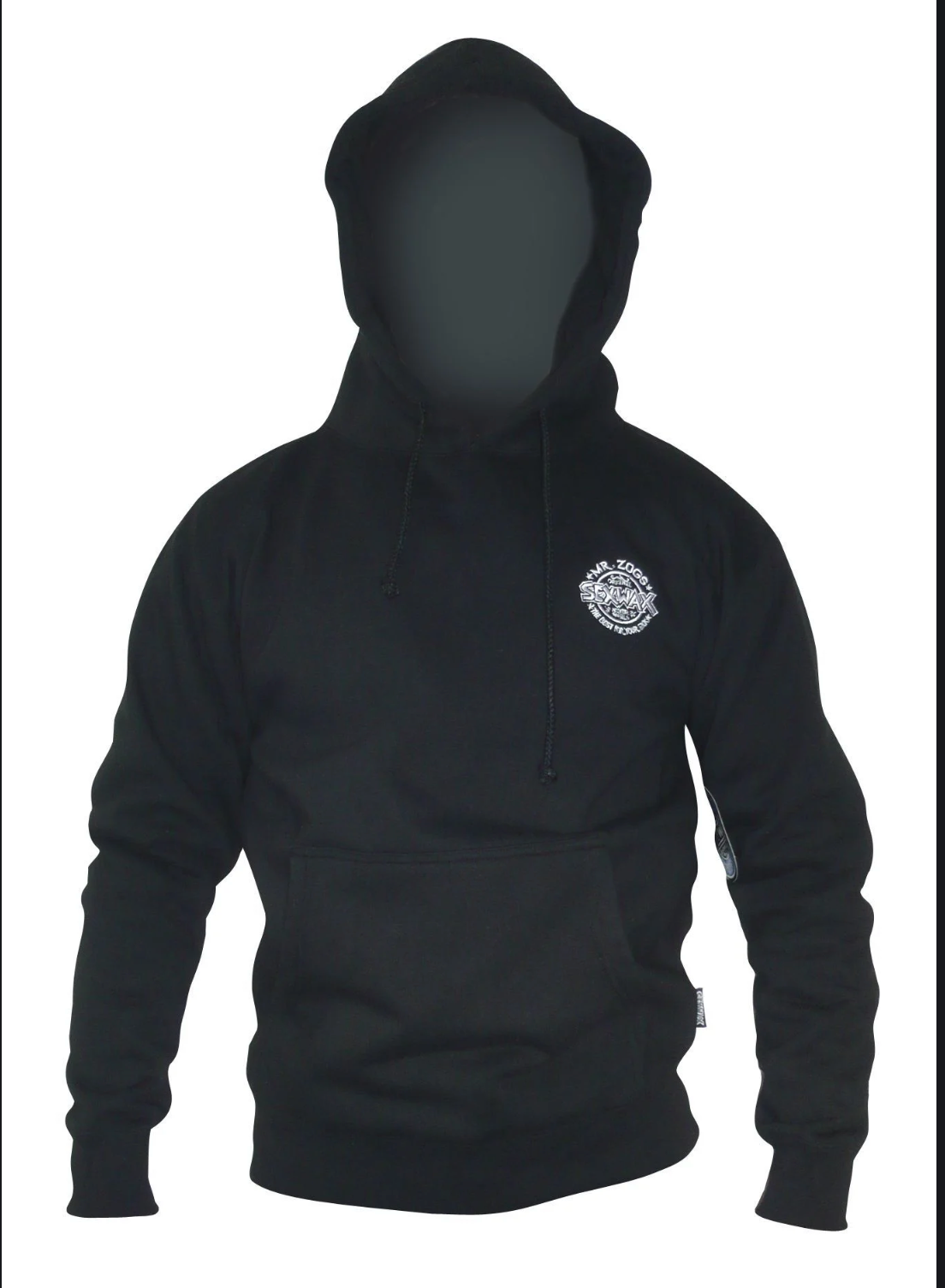 SEX WAX ORIGINAL HOODIE ===BLACK ===