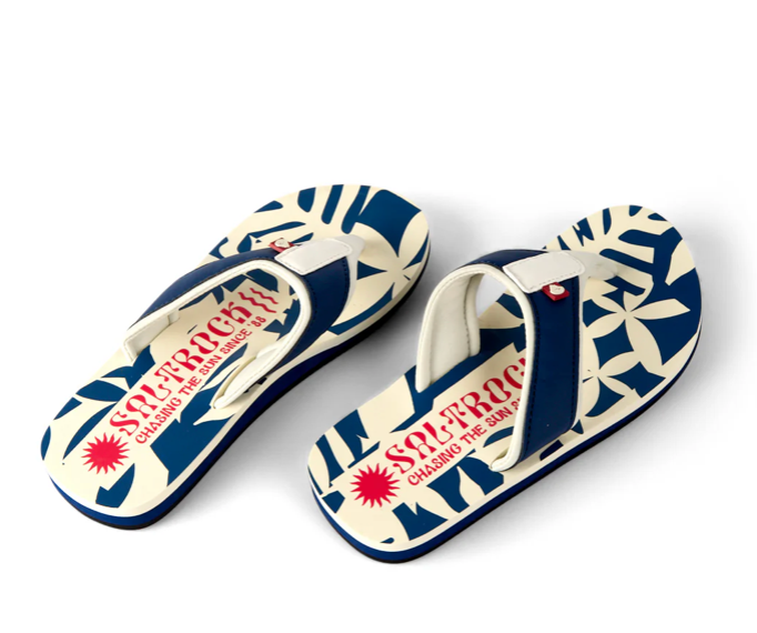 SALTROCK Balance - Womens Flip Flops - Blue