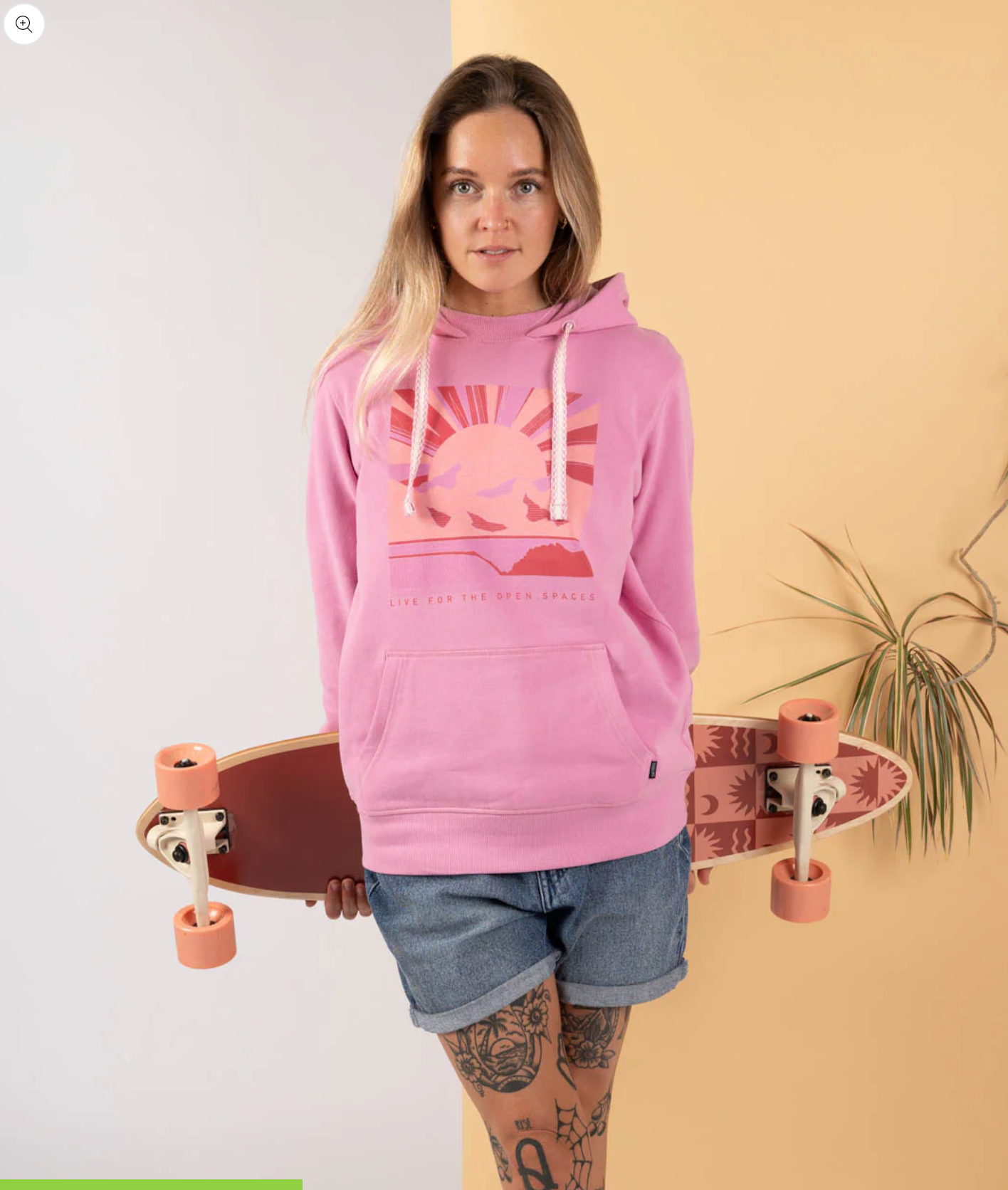 SALTROCK Open Spaces - Womens Pop Hoodie - Pink