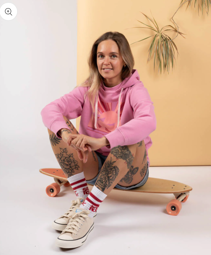 SALTROCK Open Spaces - Womens Pop Hoodie - Pink