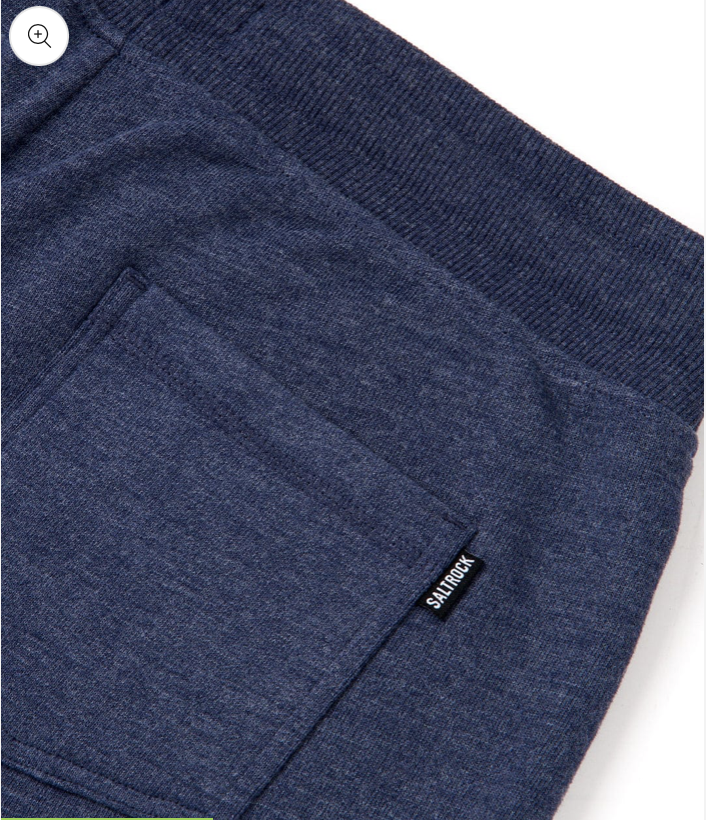 SALTROCK Velator - Womens Sweat Shorts - Blue Marl