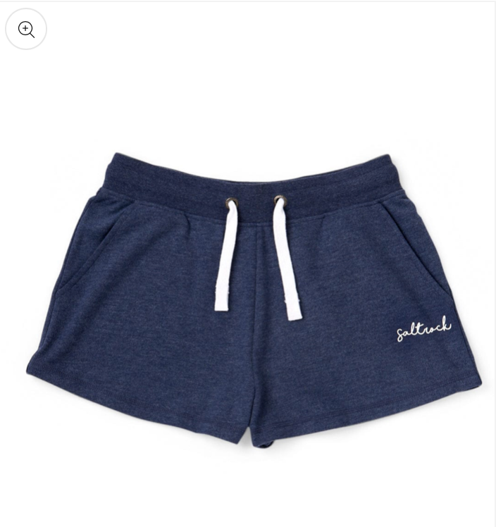SALTROCK Velator - Womens Sweat Shorts - Blue Marl