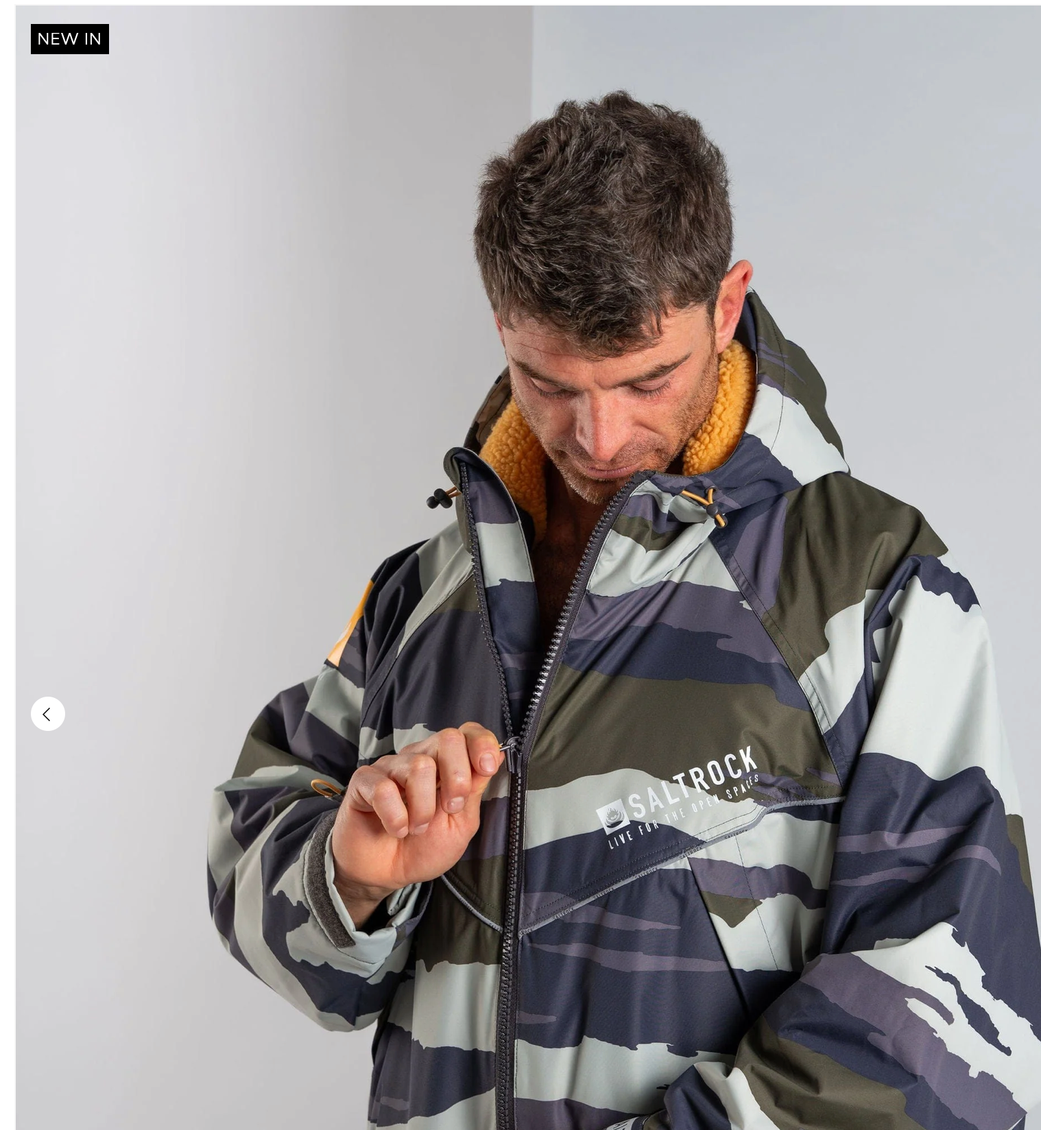SALTROCK Recycled Changing Robe - Camo Stripe