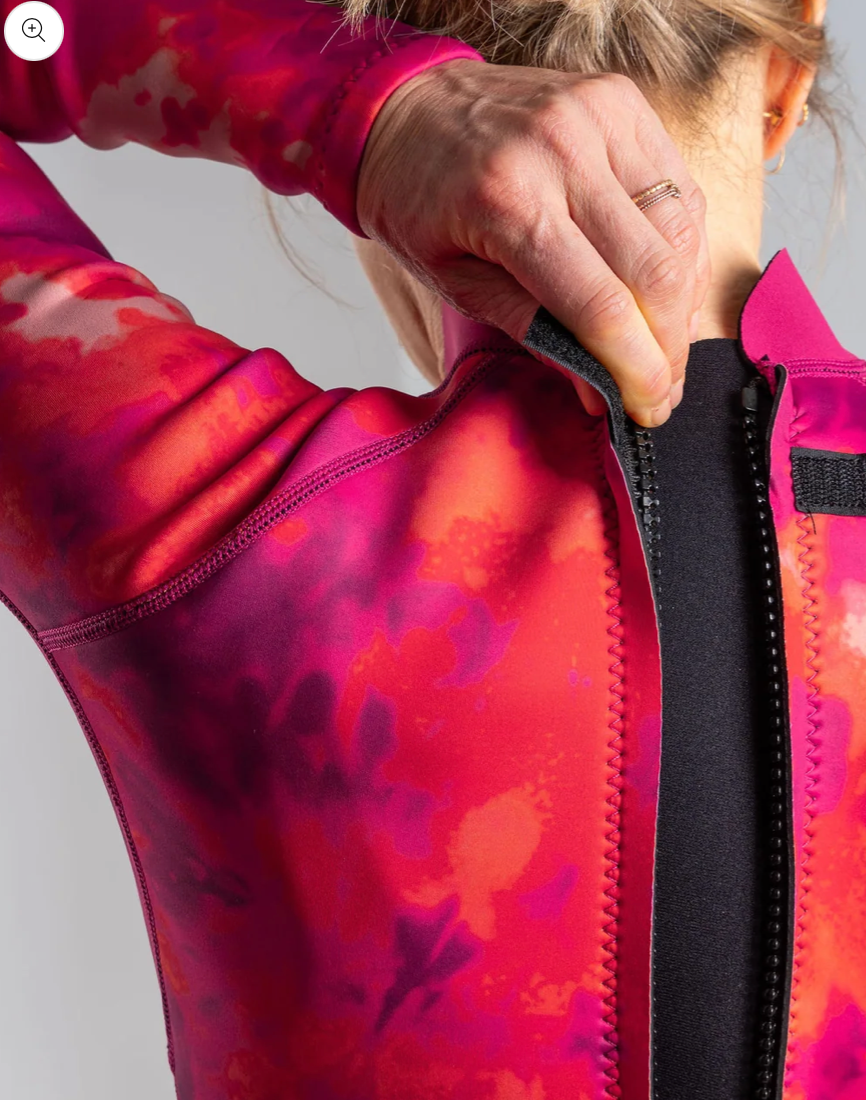 SALTROCK Peace Tie Dye - Womens Springsuit - Pink