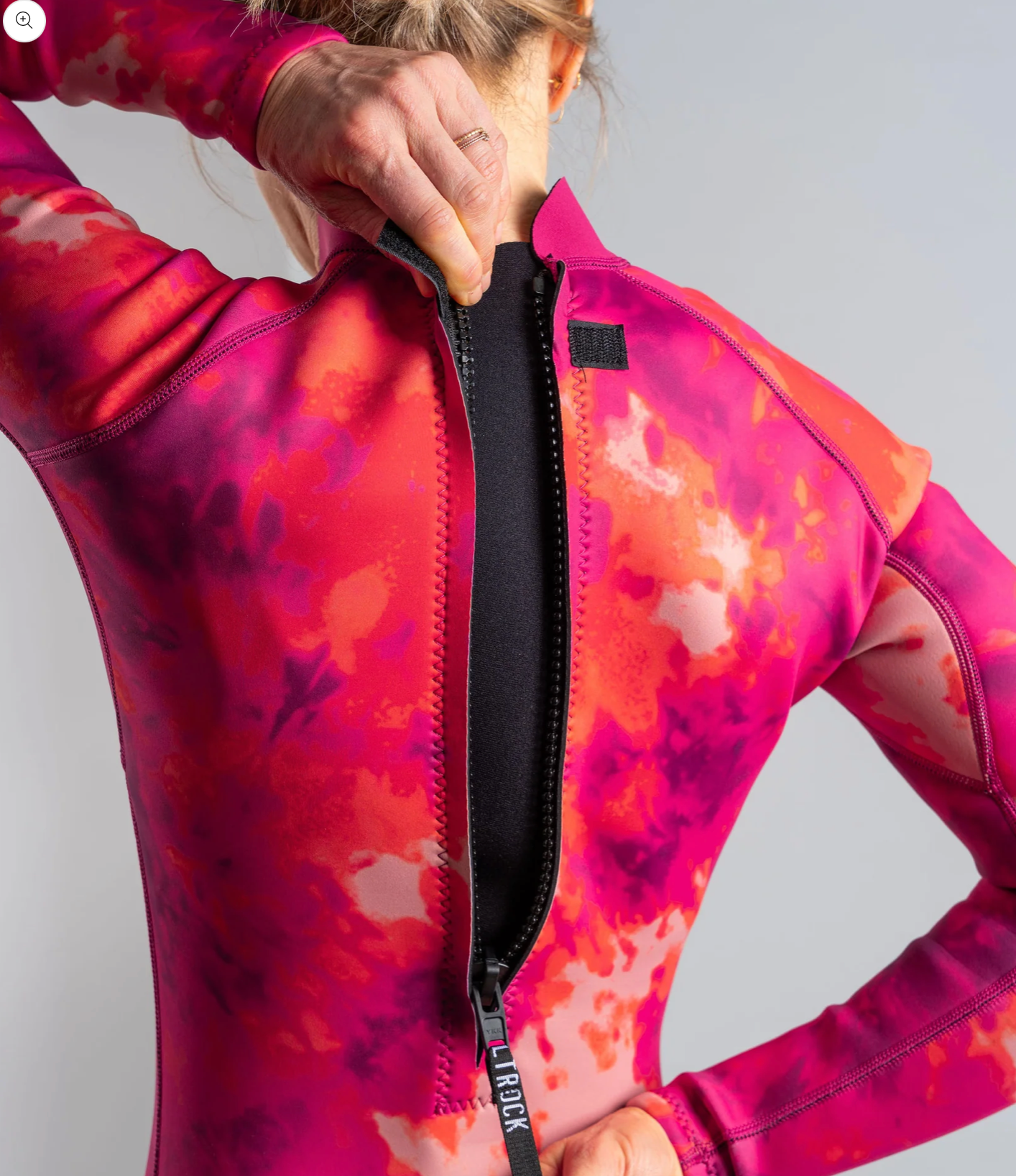 SALTROCK Peace Tie Dye - Womens Springsuit - Pink
